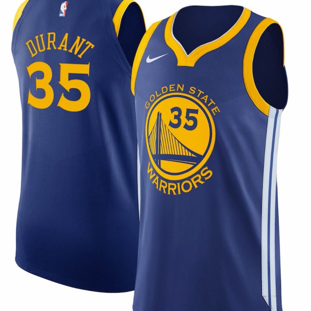 Nike NBA KD Warriors Icon Edition Authentic Jersey